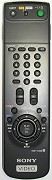 Genuine Sony VCR Remote Control (BLACK) 141878011 for models: Sony SLVE510...