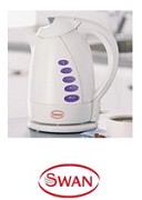 SWAN 1.8 Litre Illuminated Cordless Jug Kettle - Model SK3020