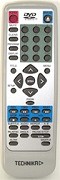 TECHNIKA Remote Control for DVD model: DVD105