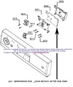 Genuine BEKO CONTROL BOARD 1899450440