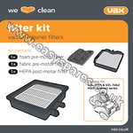 Vax Mach Compact HEPA Filter Kit 1-9-128351-00 (Genuine)