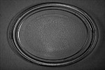 PANASONIC 245mm Glass Turntable Tray: LG3390W1G005