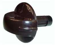 INDESIT Brown Control Knob