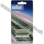 Braun 504 Flex Integral Grey Foil BR1012 ***OBSOLETE*** ***USE BR1054*** (Genuine)