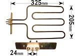 2050W PHILIPS/ WHIRLPOOL GRILL ELEMENT