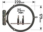 2050W PHILIPS/WHIRLPOOL THICK FAN OVEN ELEMENT
