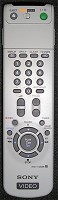Genuine SONY VCR Remote Control (SILVER) : 147640611 