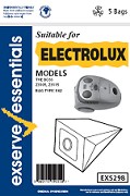 Exserve Essentials Electrolux Vacuum Cleaner Bag: EXS298