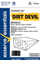 Exserve Essentials Dirt Devil Vacuum Cleaner Bag: EXS265
