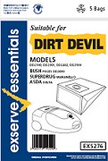 Exserve Essentials DIRT DEVIL Vacuum Cleaner Bag: EXS276