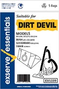 Exserve Essentials Dirt Devil Vacuum Cleaner Bag: EXS339