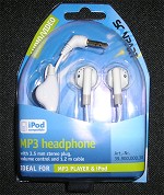 SCANPART MP3 Headphones (suitable for all iPods)