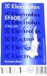 EF60B Genuine ELECTROLUX Filter Set (3 PACK) 