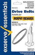 Exserve Essentials 'Morphy Richards' Drive Belt (x2): PPP141