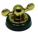 INDESIT Hob Control Knob Assembly (Green/Gold)