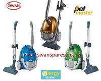 Spares for Swan Vacuum Cleaners Model: SC11040,41,42