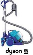DYSON Vacuum Cleaner: DC08 HEPA Blue & Turquoise
