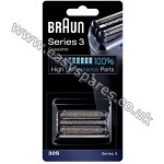 Braun Series 3 Foil & Cutter Pack - Silver 32S 