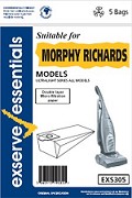 Exserve Essentials 'Morphy Richards' Vacuum Cleaner Bag: EXS305