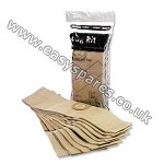 Vax VCC01 Paper Bags (Pack of 10) 1-9-127163-00 (Genuine)
