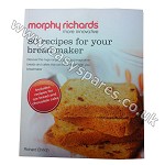 Morphy Richards Breadmaker Recipe Book BREADRB01 (Genuine)